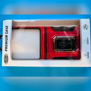 MOTO RAZR Red and Black Premium Phone Case